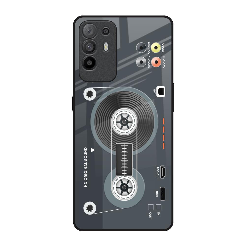 Retro Recorder Oppo F19 Pro Plus Glass Back Cover Online