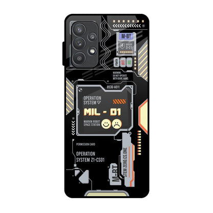 Exposed Parts Samsung Galaxy A52 Glass Back Cover Online