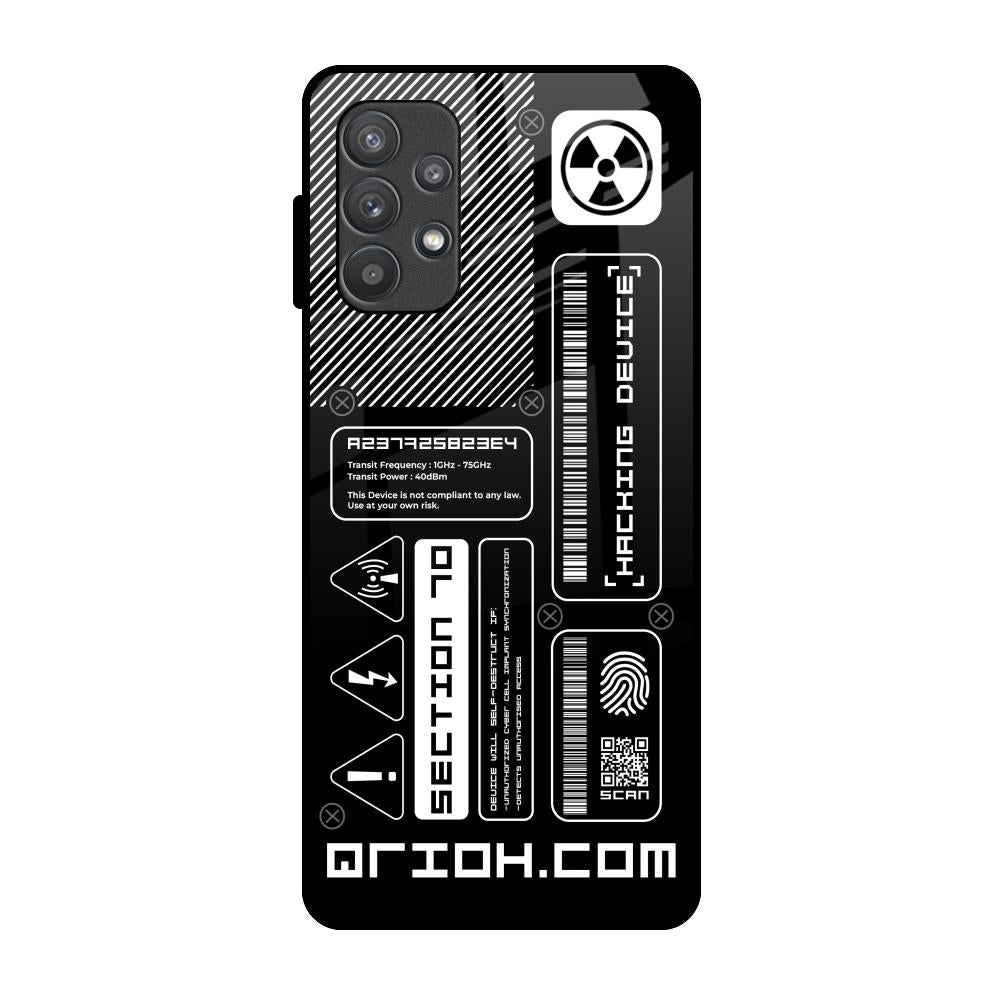 Futuristic Art Samsung Galaxy A72 Glass Back Cover Online