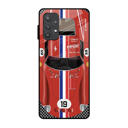 Racing Vintage Samsung Galaxy A72 Glass Back Cover Online
