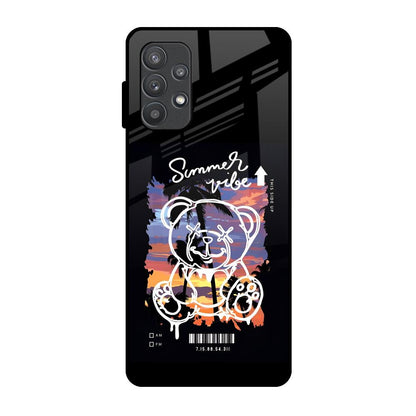 Summer Vibe Samsung Galaxy A72 Glass Back Cover Online