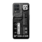 Futuristic Art Realme 8 Glass Back Cover Online