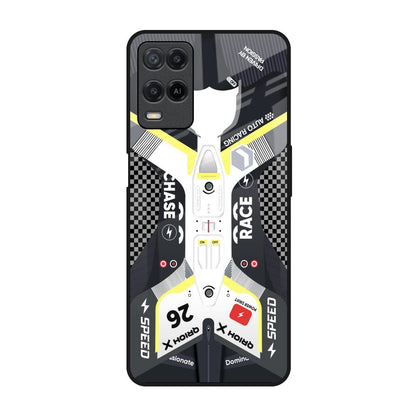 Car Enthusiast Realme 8 Glass Back Cover Online