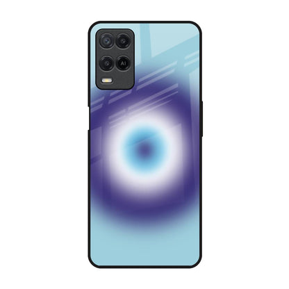 Evil Eye Art Realme 8 Glass Back Cover Online