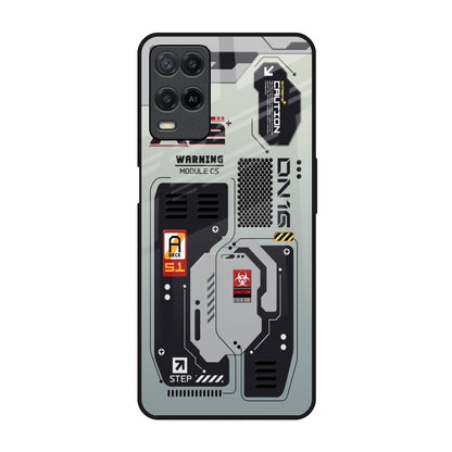 Techno Vibes Realme 8 Glass Back Cover Online