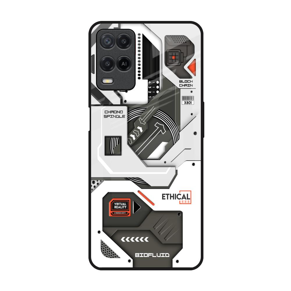 Explore Circuit Realme 8 Glass Back Cover Online