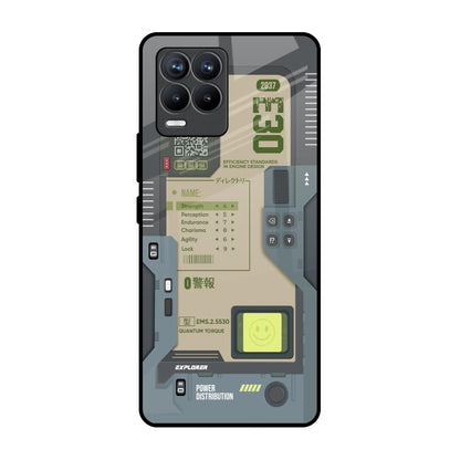 Art Station Realme 8 Pro Glass Back Cover Online