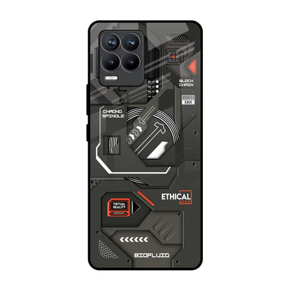 Tech Aesthetics Realme 8 Pro Glass Back Cover Online