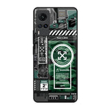 Green Camo Circuit Vivo X60 Glass Back Cover Online