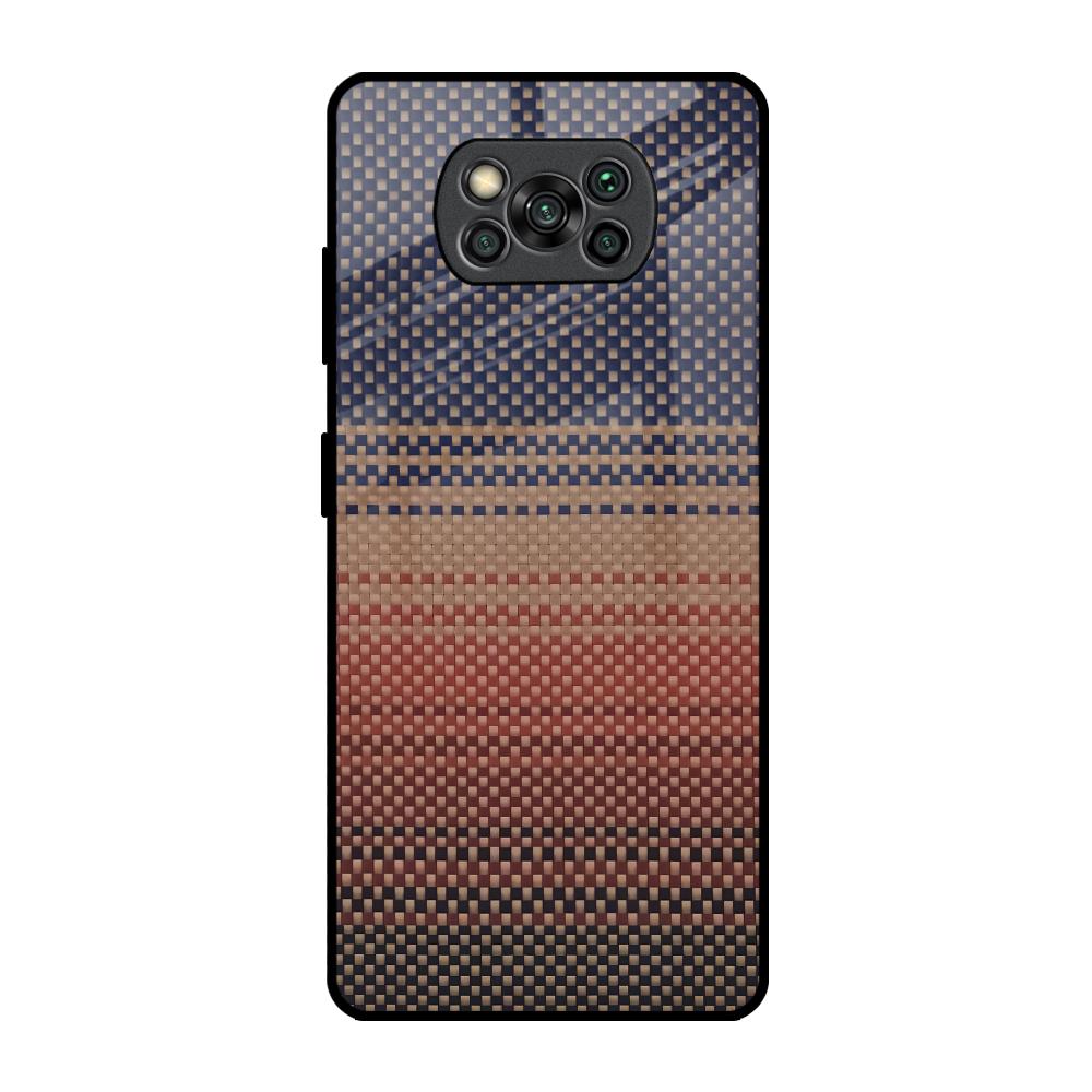 Fiber Artistry Poco X3 Pro Glass Back Cover Online