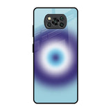 Evil Eye Art Poco X3 Pro Glass Back Cover Online