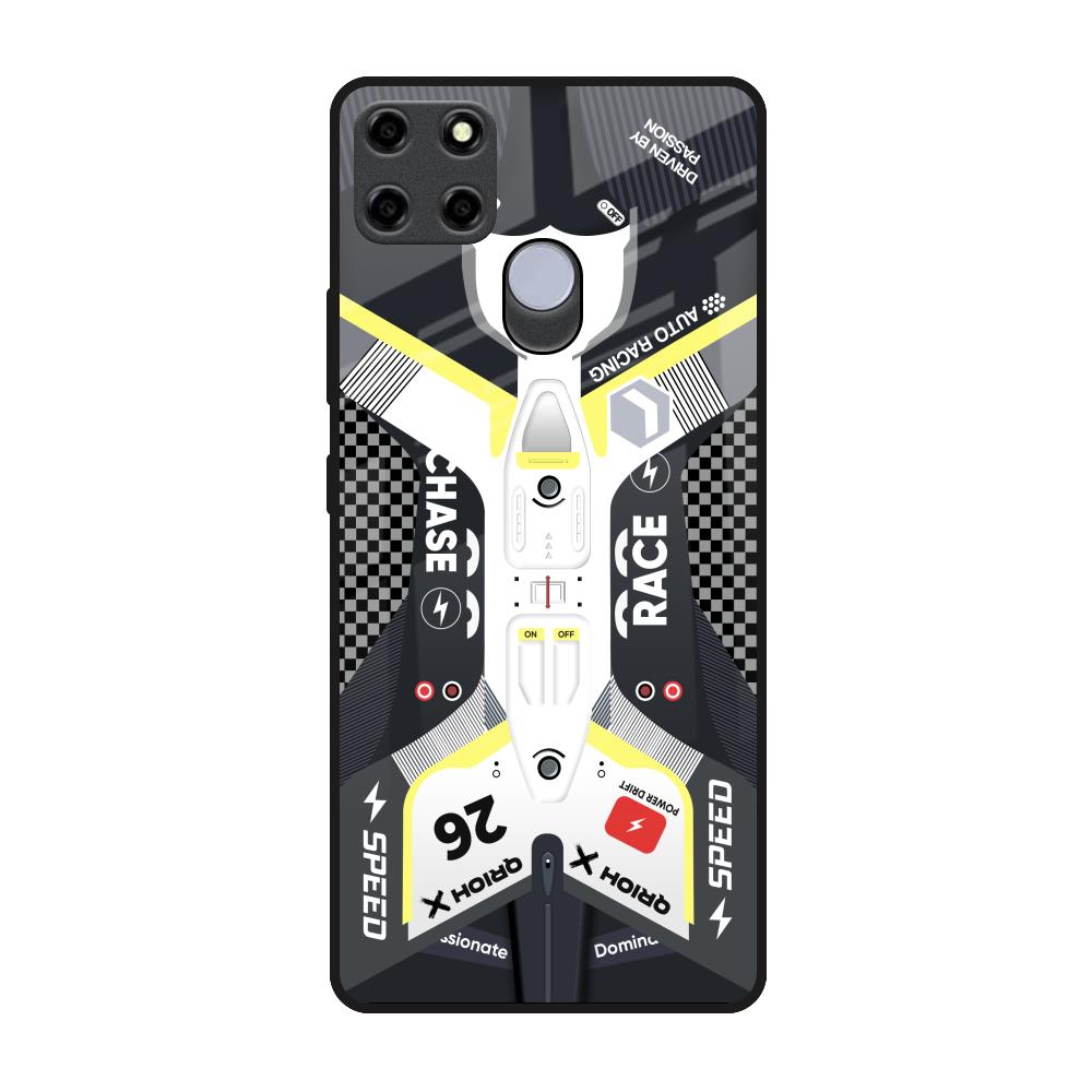 Car Enthusiast Realme C25 Glass Back Cover Online