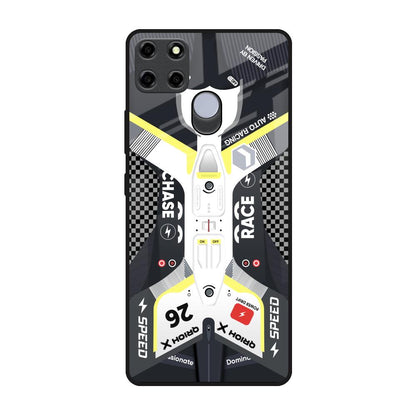 Car Enthusiast Realme C25 Glass Back Cover Online