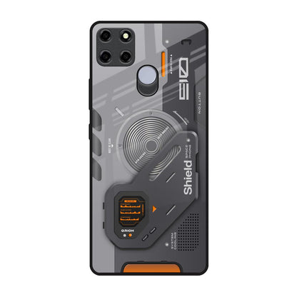 Tech Lifestyle Realme C25 Glass Back Cover Online