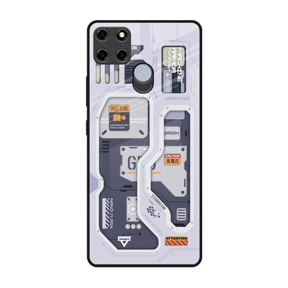 Tech Savvy Realme C25 Glass Back Cover Online