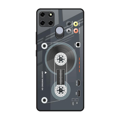 Retro Recorder Realme C25 Glass Back Cover Online