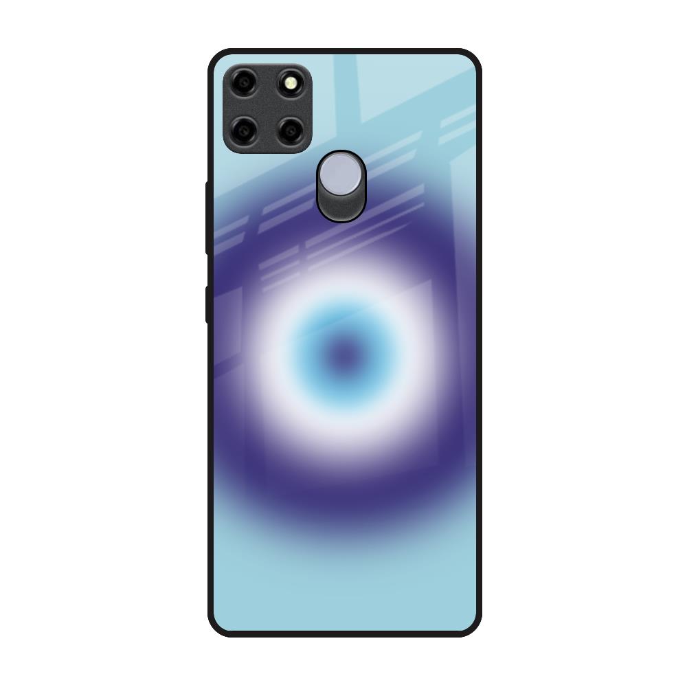 Evil Eye Art Realme C25 Glass Back Cover Online