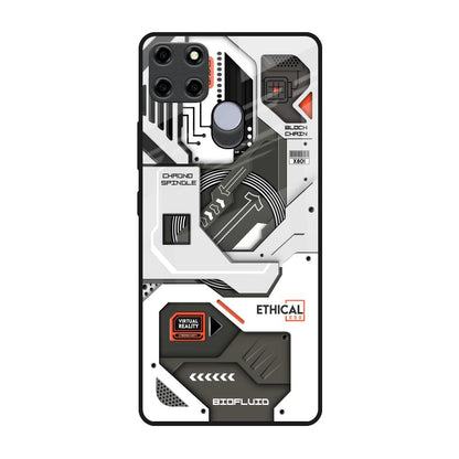 Explore Circuit Realme C25 Glass Back Cover Online