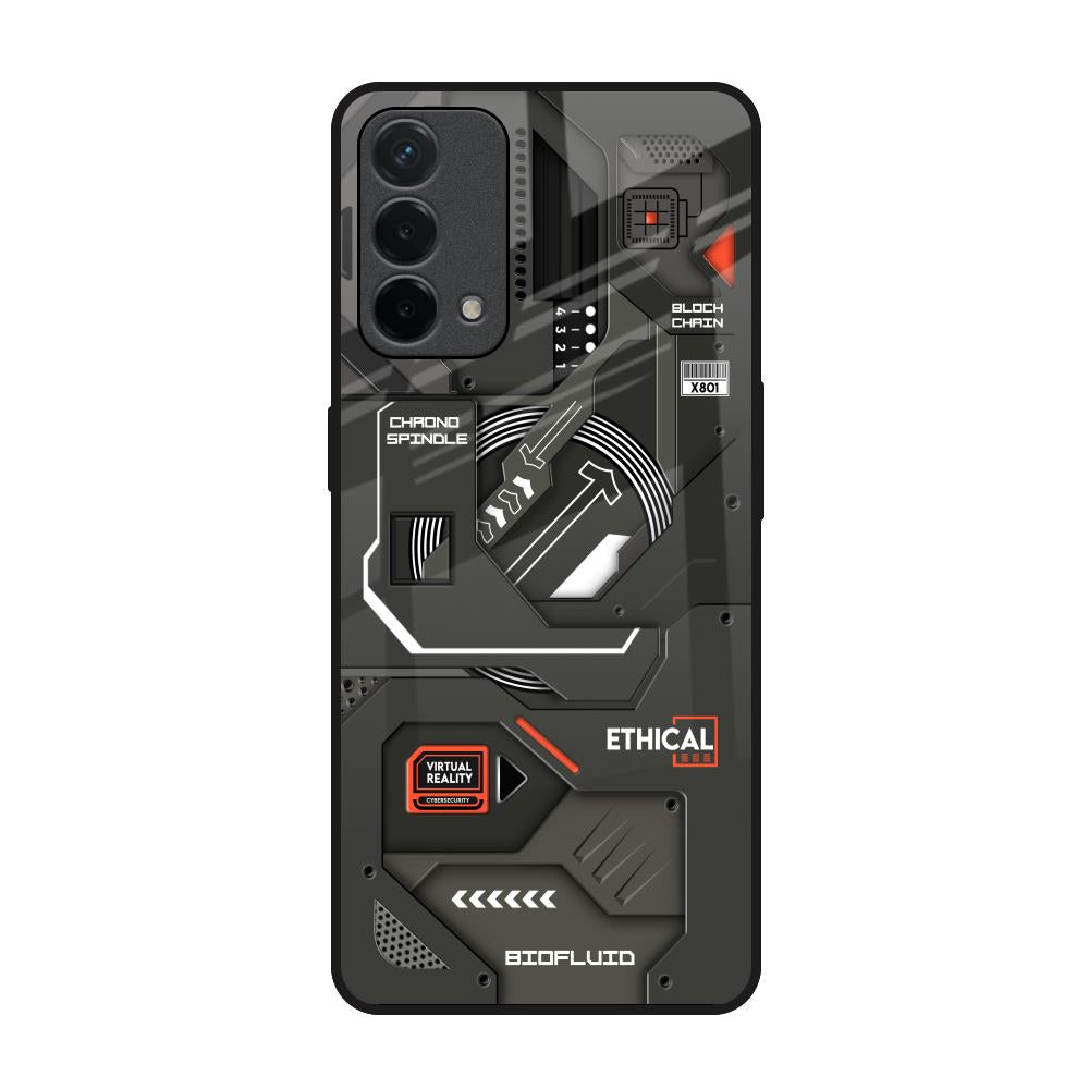 Tech Aesthetics Oppo F19 Glass Back Cover Online