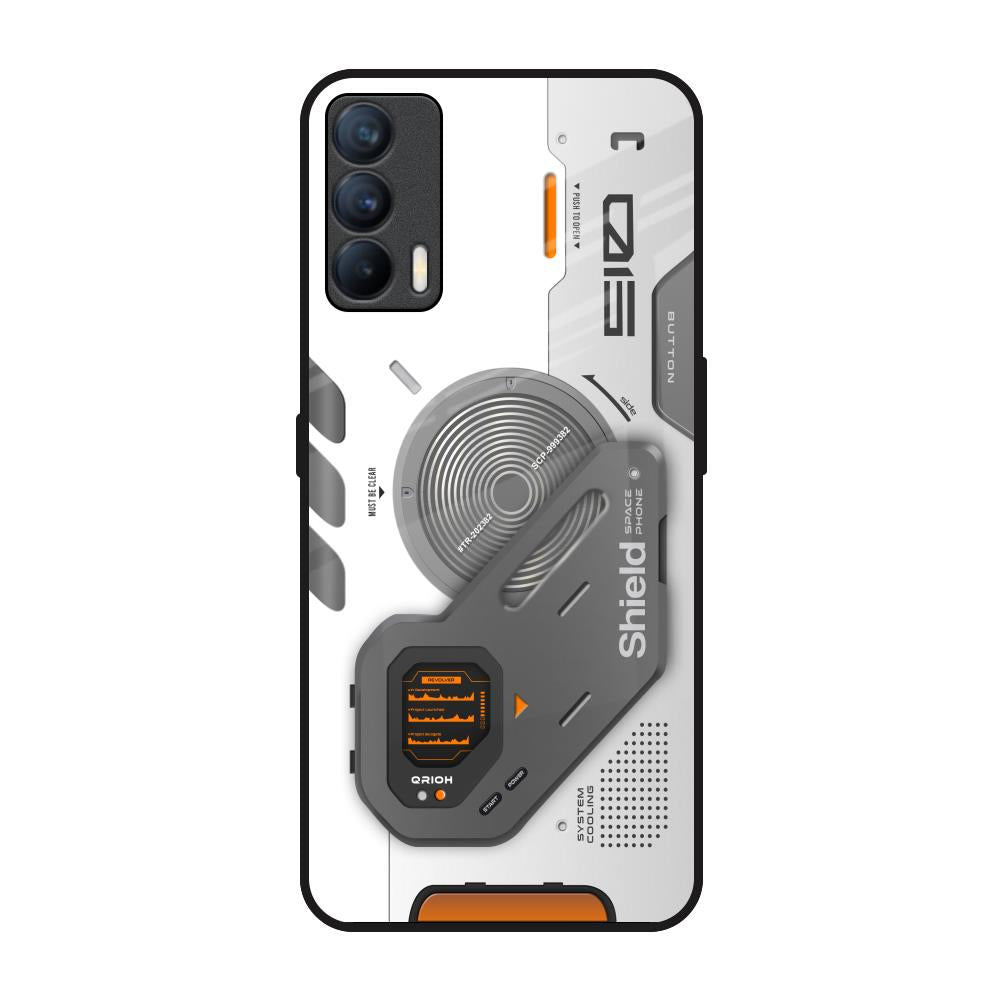 Liberty Cyber Realme X7 Glass Back Cover Online