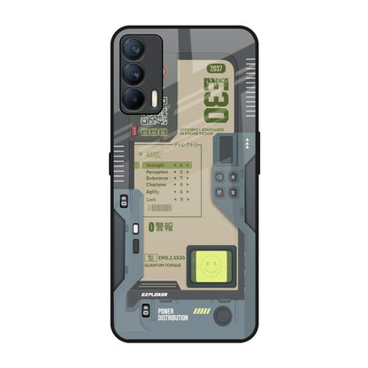 Art Station Realme X7 Glass Back Cover Online