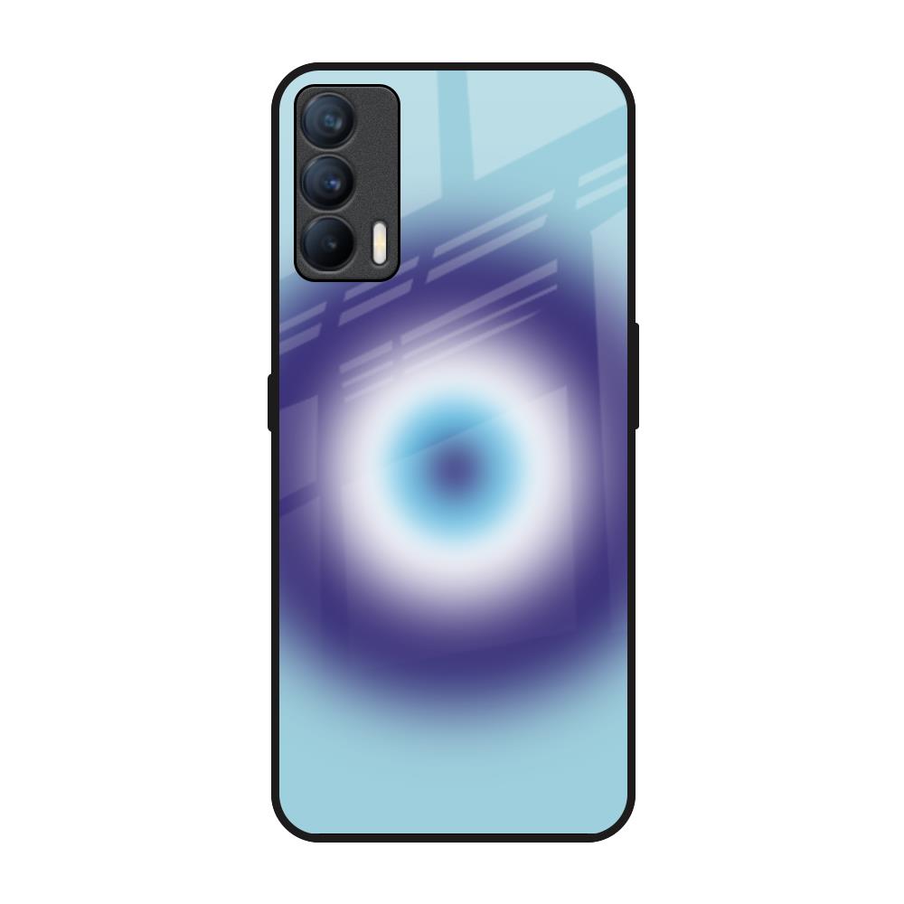 Evil Eye Art Realme X7 Glass Back Cover Online