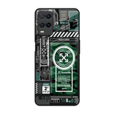 Green Camo Circuit Oppo A54 Glass Back Cover Online