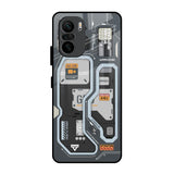 Retro Futuristic Mi 11X Glass Back Cover Online