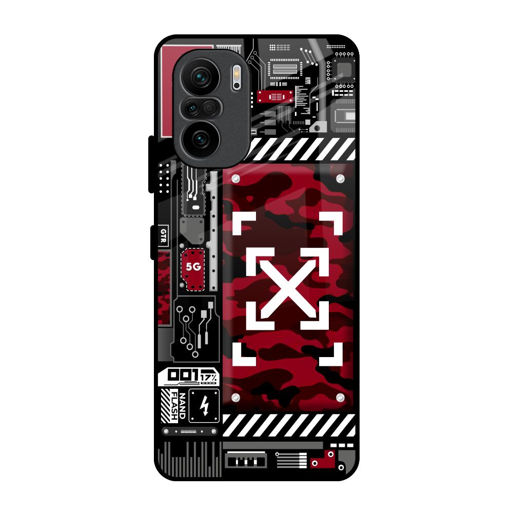 Technology Art Mi 11X Pro Glass Back Cover Online