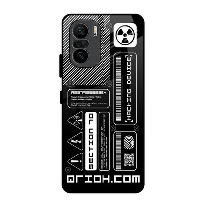 Futuristic Art Mi 11X Pro Glass Back Cover Online