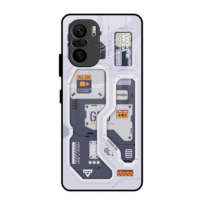 Tech Savvy Mi 11X Pro Glass Back Cover Online