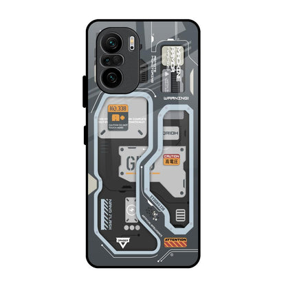 Retro Futuristic Mi 11X Pro Glass Back Cover Online