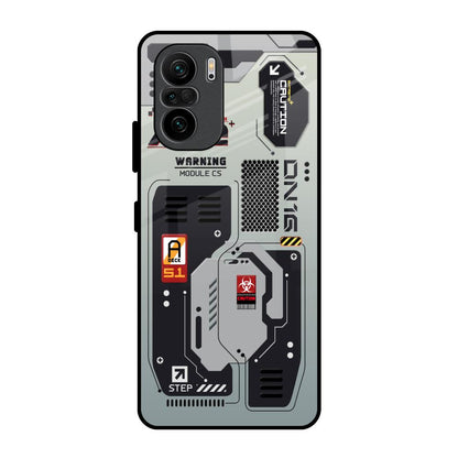 Techno Vibes Mi 11X Pro Glass Back Cover Online