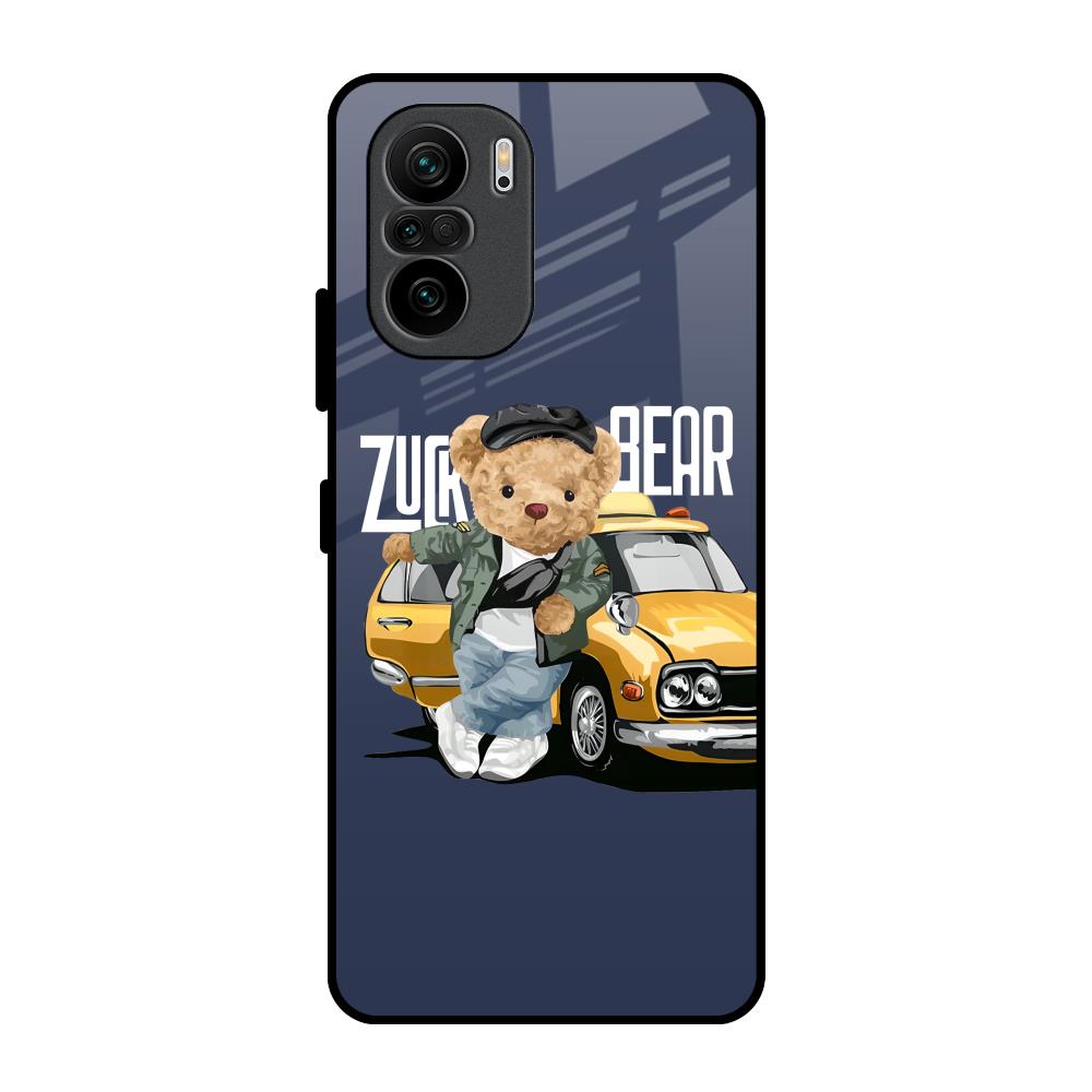 Adventurous Bear Mi 11X Pro Glass Back Cover Online