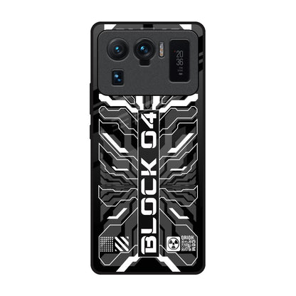Monochrome Magic Mi 11 Ultra Glass Back Cover Online