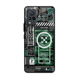 Green Camo Circuit Vivo V21 Glass Back Cover Online