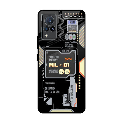 Exposed Parts Vivo V21 Glass Back Cover Online