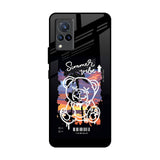 Summer Vibe Vivo V21 Glass Back Cover Online