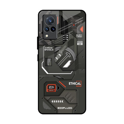 Tech Aesthetics Vivo V21 Glass Back Cover Online