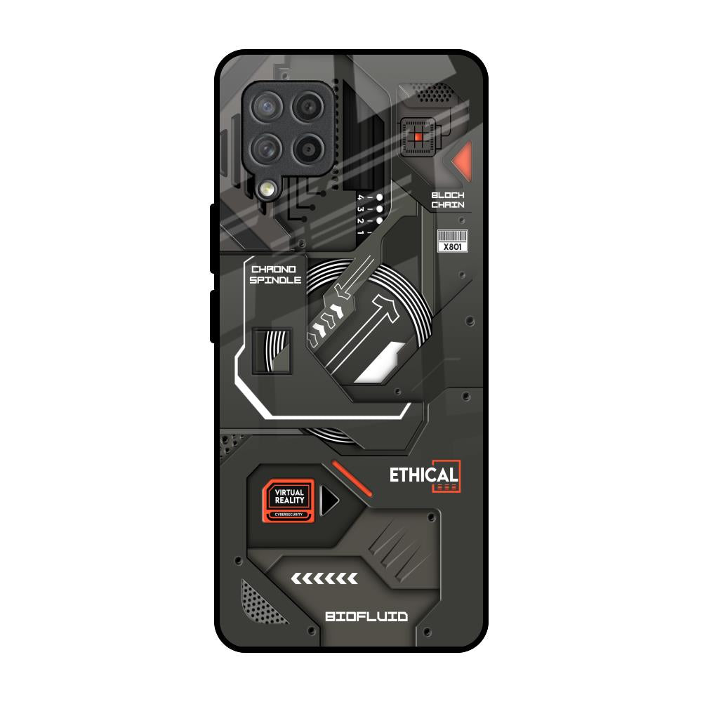Tech Aesthetics Samsung Galaxy M42 Glass Back Cover Online