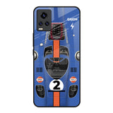 Car Adiction Vivo Y73 Glass Back Cover Online