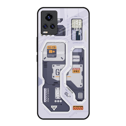 Tech Savvy Vivo Y73 Glass Back Cover Online