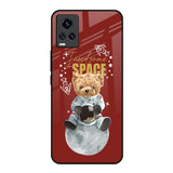 Astronaut Bear Vivo Y73 Glass Back Cover Online