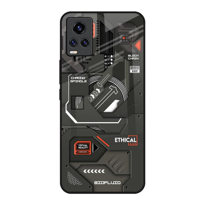 Tech Aesthetics Vivo Y73 Glass Back Cover Online