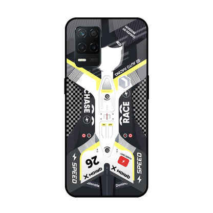 Car Enthusiast Realme 8 5G Glass Back Cover Online