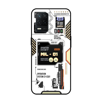 Tech Display Realme 8 5G Glass Back Cover Online