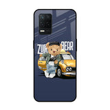 Adventurous Bear Realme 8 5G Glass Back Cover Online