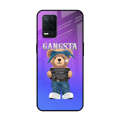 Gangsta Bear Realme 8 5G Glass Back Cover Online