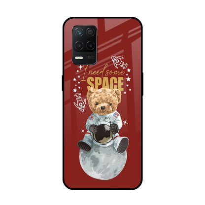 Astronaut Bear Realme 8 5G Glass Back Cover Online
