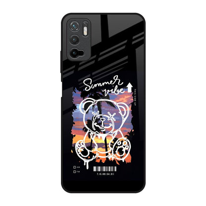 Summer Vibe Poco M3 Pro Glass Back Cover Online